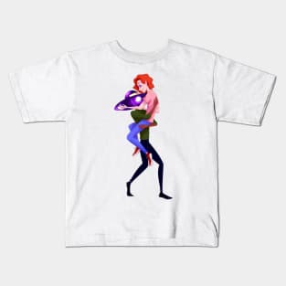 A boy and his Alien Kids T-Shirt